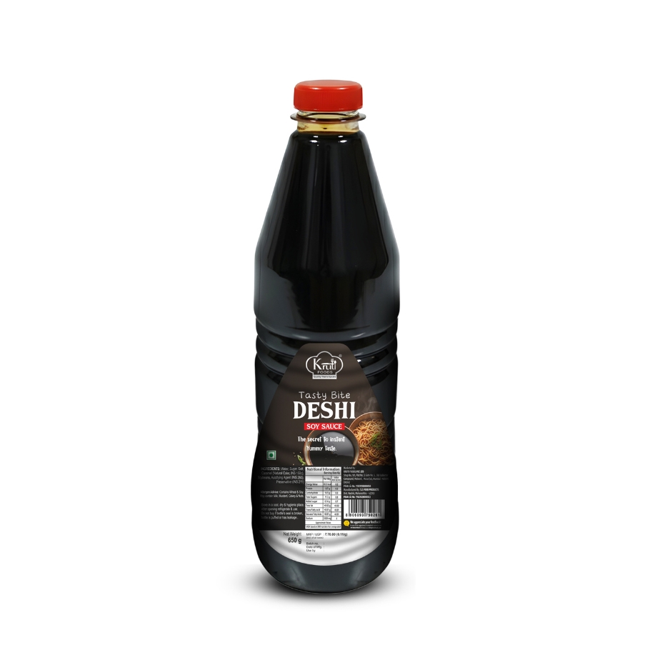 KrutiFoods Soy Sauce 650gm